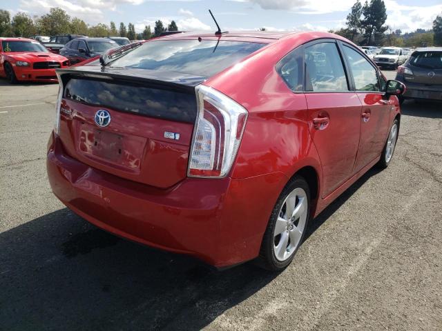 Photo 4 from auction – 2014 TOYOTA PRIUS with VIN JTDKN3DU2E0371130