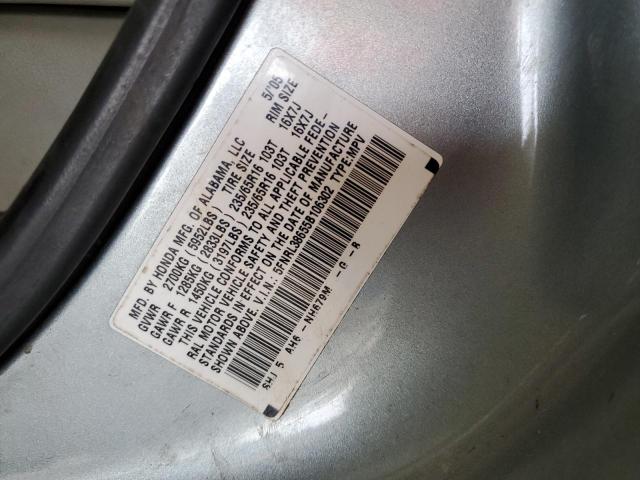 Photo 10 from auction – 2005 HONDA ODYSSEY EX with VIN 5FNRL38655B106302
