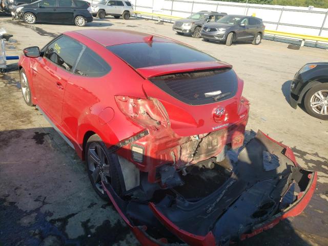 Photo 3 from auction – 2014 HYUNDAI VELOSTER T with VIN KMHTC6AE7EU210690