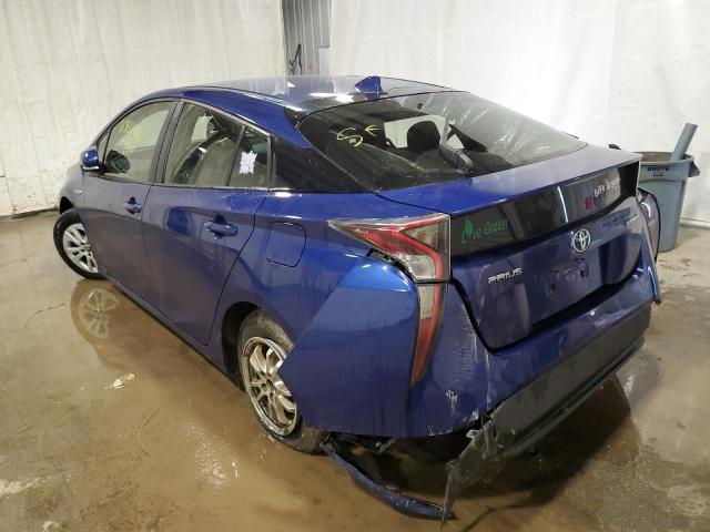 Photo 3 from auction – 2016 TOYOTA PRIUS with VIN JTDKBRFU0G3506602