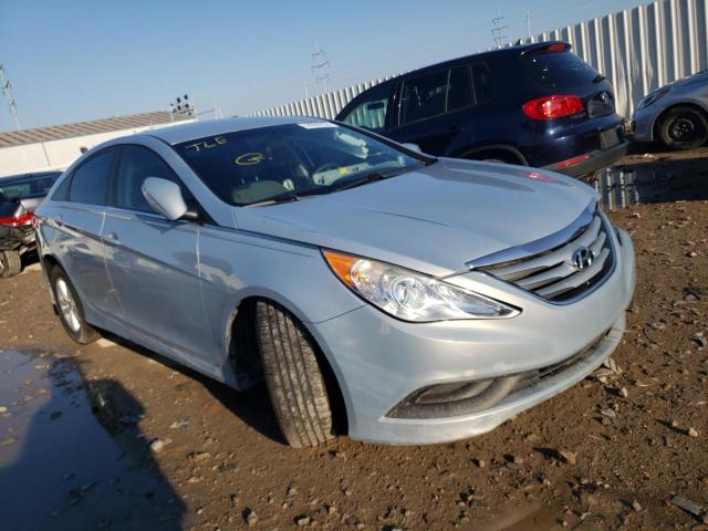 HYUNDAI SONATA GLS 2014 with VIN 5NPEB4AC6EH854243 - Photo from auction