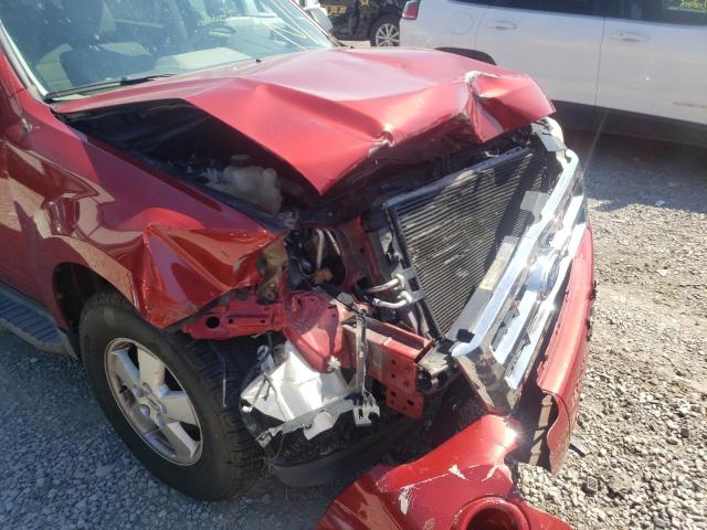 Photo 9 from auction – 2012 FORD ESCAPE XLT with VIN 1FMCU0D77CKA38502