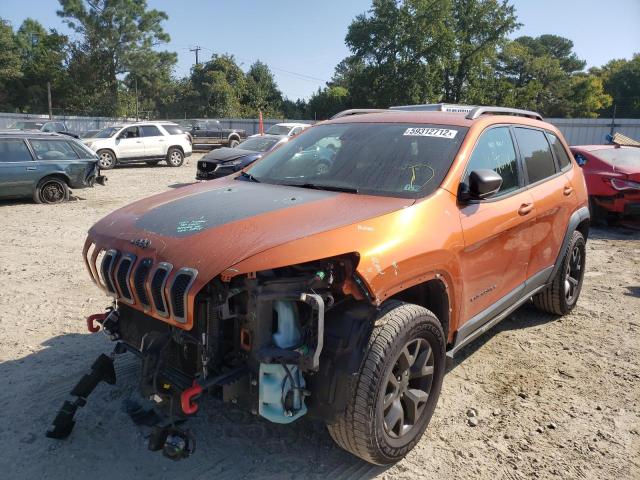 Photo 2 from auction – 2015 JEEP CHEROKEE T with VIN 1C4PJMBS4FW716553