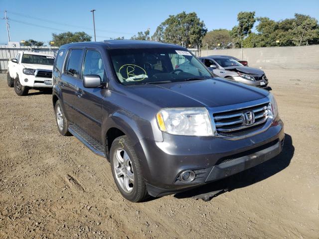 HONDA PILOT EXL 2013 with VIN 5FNYF3H5XDB040029 - Photo from auction