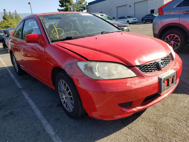HONDA CIVIC EX 2005 with VIN 1HGEM22955L065953 - Photo from auction