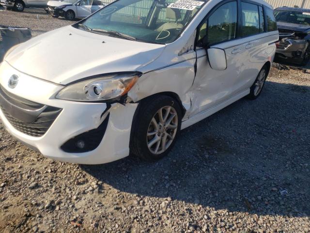 Photo 9 from auction – 2012 MAZDA 5 with VIN JM1CW2CL9C0123801