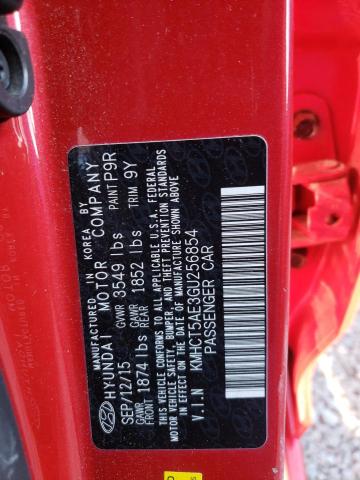 Photo 10 from auction – 2016 HYUNDAI ACCENT SE with VIN KMHCT5AE3GU256854