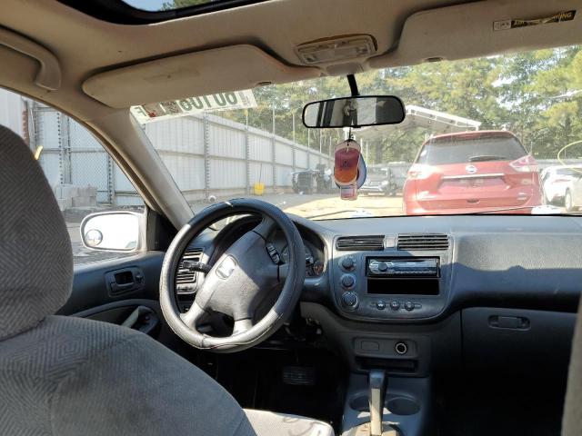 Photo 9 from auction – 2001 HONDA CIVIC with VIN 1HGES267X1L066475
