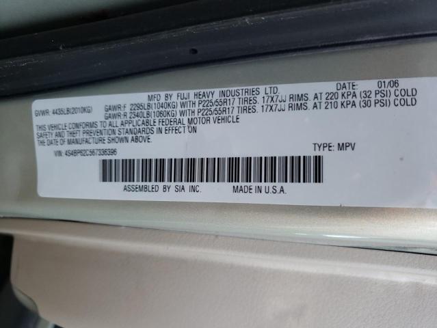 Photo 10 from auction – 2006 SUBARU LEGACY OUT with VIN 4S4BP62C567336396