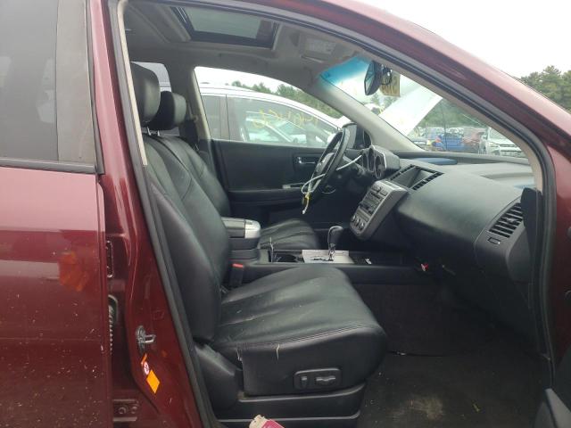 Photo 5 from auction – 2007 NISSAN MURANO SL with VIN JN8AZ08W37W641402
