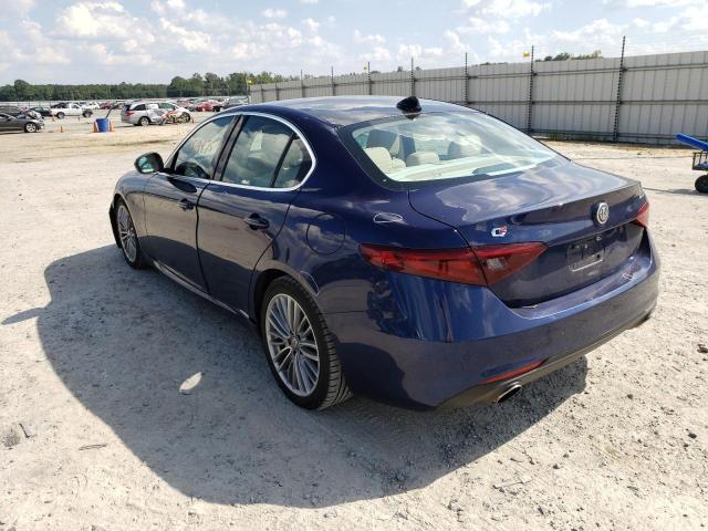 Photo 3 from auction – 2017 ALFA ROMEO GIULIA TI with VIN ZARFAECN5H7549648