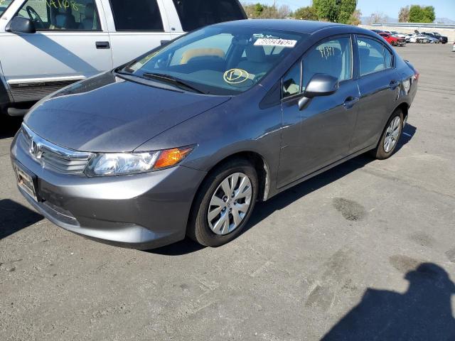 Photo 2 from auction – 2012 HONDA CIVIC LX with VIN 19XFB2F57CE353527