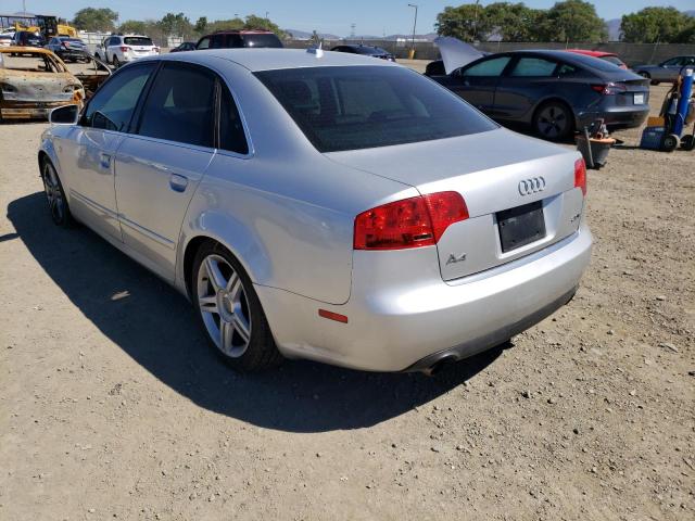 Photo 3 from auction – 2007 AUDI A4 2 with VIN WAUAF78E57A057209