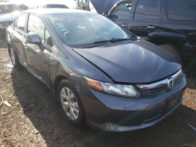 HONDA CIVIC LX 2012 with VIN 19XFB2F55CE024373 - Photo from auction