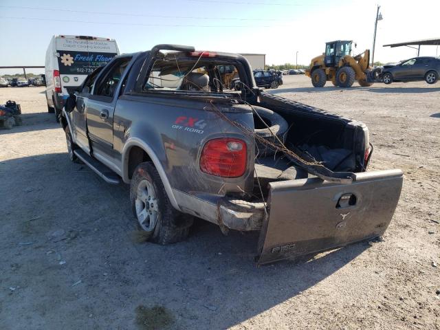 Photo 3 from auction – 2002 FORD F150 SUPER with VIN 1FTRW08L12KB61761