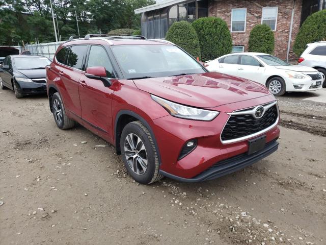 Photo 1 from auction – 2020 TOYOTA HIGHLANDER with VIN 5TDHZRBHXLS030771