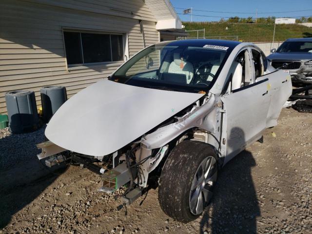 Photo 2 from auction – 2022 TESLA MODEL Y with VIN 7SAYGAEE9NF384171