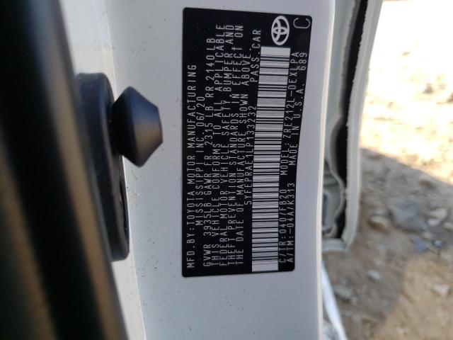 Photo 10 from auction – 2020 TOYOTA COROLLA LE with VIN 5YFEPRAE1LP133232
