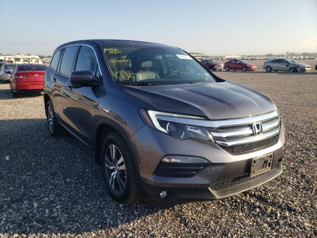 HONDA PILOT EXLN 2016 with VIN 5FNYF5H71GB022682 - Photo from auction