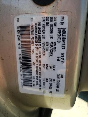 Photo 10 from auction – 2001 DODGE DURANGO with VIN 1B4HS28N11F510409