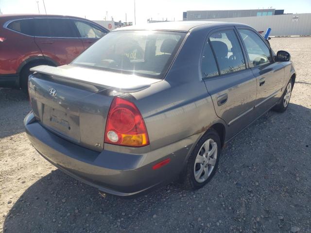 Photo 4 from auction – 2003 HYUNDAI ACCENT GL with VIN KMHCG45C63U489242