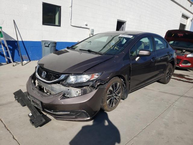 Photo 2 from auction – 2014 HONDA CIVIC EX with VIN 2HGFB2F8XEH543969