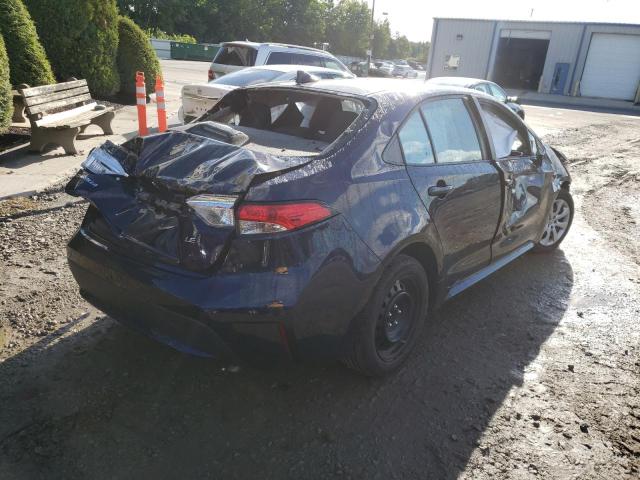 Photo 4 from auction – 2021 TOYOTA COROLLA LE with VIN 5YFEPMAE5MP189355