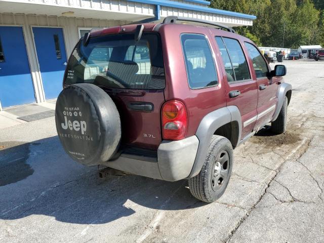 Photo 4 from auction – 2003 JEEP LIBERTY SP with VIN 1J4GL48K53W606229