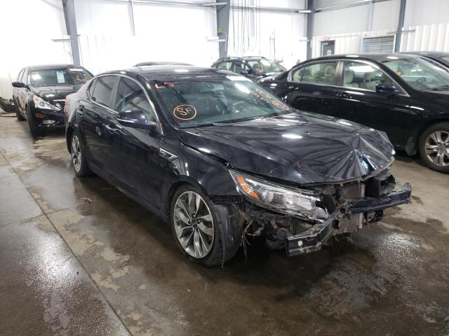 KIA OPTIMA SX 2015 with VIN 5XXGR4A65FG374139 - Photo from auction