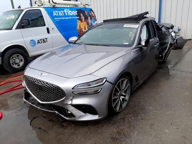 Photo 2 from auction – 2022 GENESIS G70 BASE with VIN KMTG34TA8NU086158