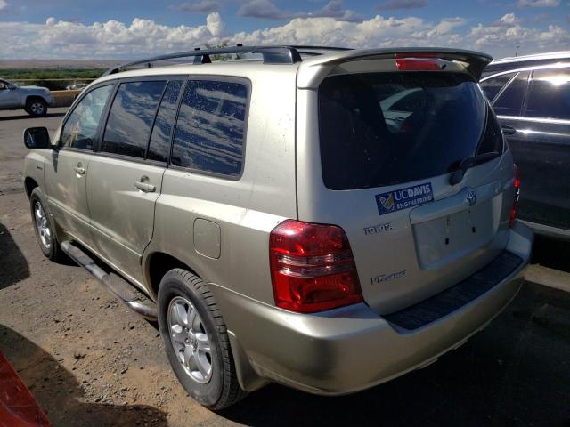 Photo 3 from auction – 2001 TOYOTA HIGHLANDER with VIN JTEHF21A810036665