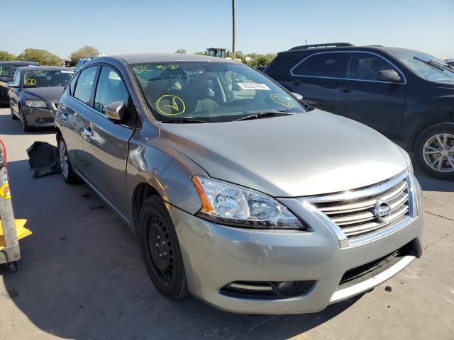 NISSAN SENTRA S 2014 with VIN 3N1AB7AP4EY220812 - Photo from auction