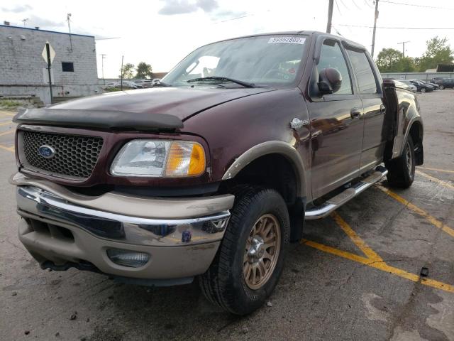 Photo 2 from auction – 2003 FORD F150 SUPER with VIN 1FTRW08L83KC23397