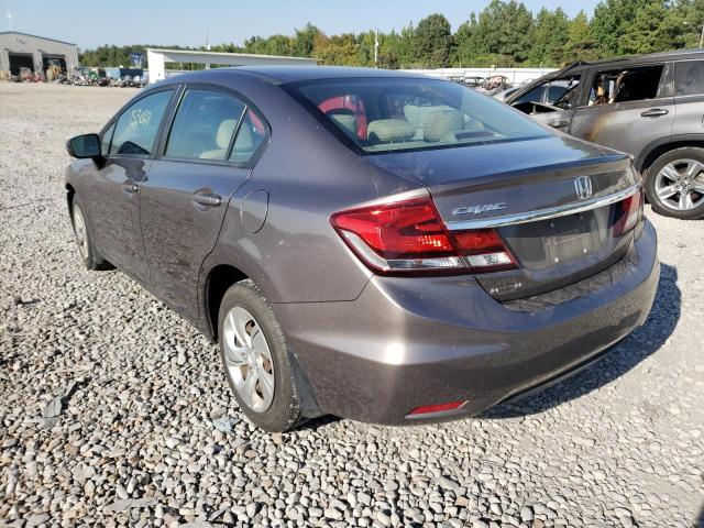 Photo 3 from auction – 2015 HONDA CIVIC LX with VIN 19XFB2F53FE106056