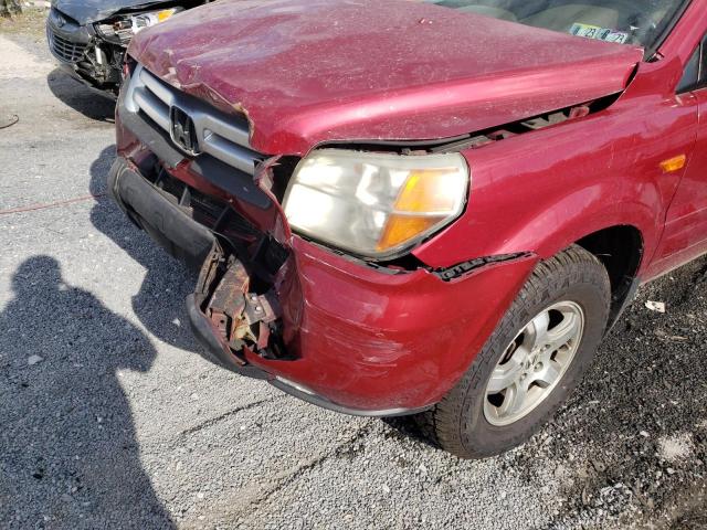 Photo 9 from auction – 2006 HONDA PILOT EX with VIN 5FNYF18526B014029