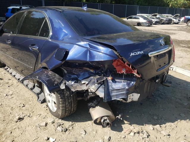 Photo 9 from auction – 2006 ACURA RL with VIN JH4KB16526C006254