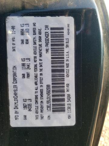 Photo 10 from auction – 2001 CHRYSLER SEBRING LX with VIN 1C3EL55U31N562599
