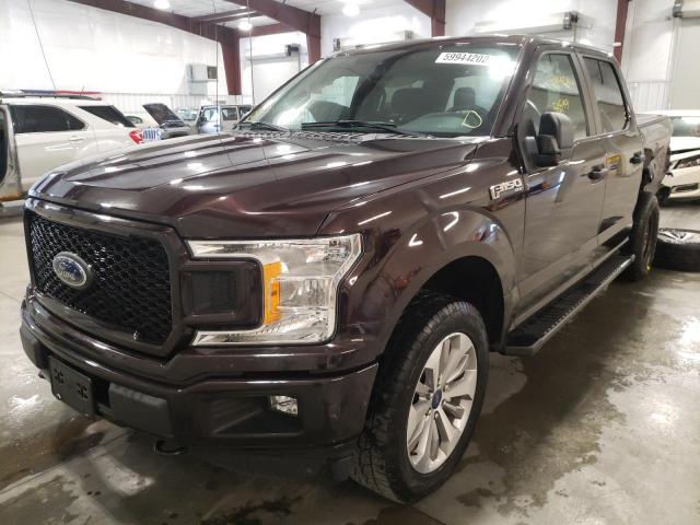 Photo 2 from auction – 2018 FORD F150 SUPER with VIN 1FTEW1EP5JKD07475