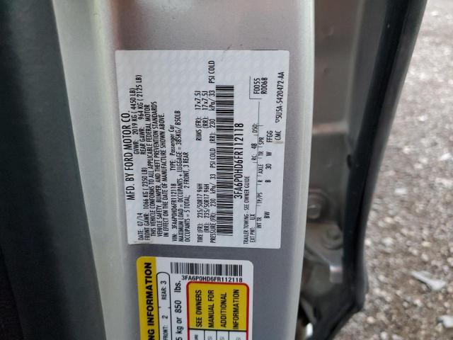 Photo 10 from auction – 2015 FORD FUSION SE with VIN 3FA6P0HD6FR112118