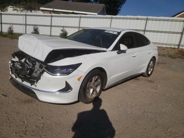 Photo 2 from auction – 2021 HYUNDAI SONATA SE with VIN 5NPEG4JA4MH113328