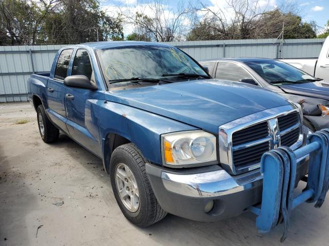 DODGE DAKOTA QUA 2005 with VIN 1D7HE48N45S193931 - Photo from auction