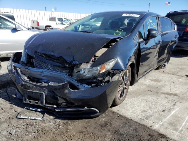 Photo 2 from auction – 2013 HONDA CIVIC EX with VIN 19XFB2F83DE208416