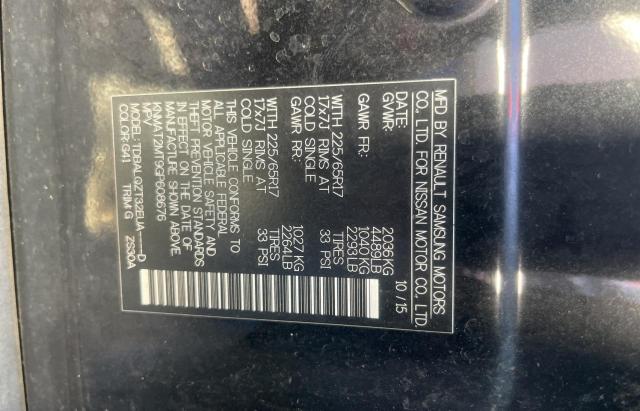 Photo 10 from auction – 2016 NISSAN ROGUE S with VIN KNMAT2MT9GP608676