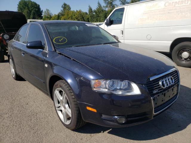 AUDI A4 S2.0T A 2007 with VIN WAUDF78E67A125885 - Photo from auction