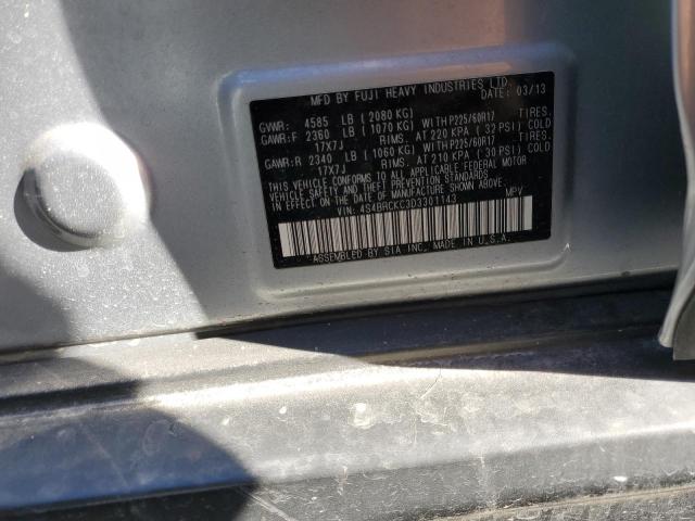 Photo 10 from auction – 2013 SUBARU OUTBACK 2. with VIN 4S4BRCKC3D3301143