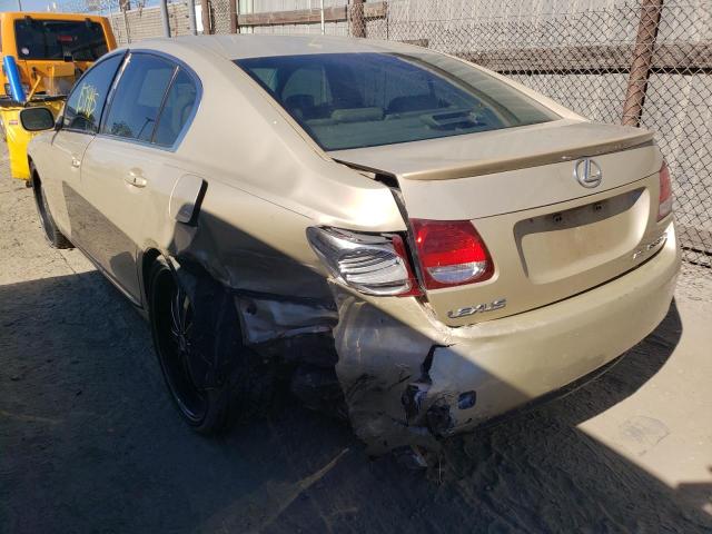 Photo 3 from auction – 2006 LEXUS GS 300 with VIN JTHCH96S860003609