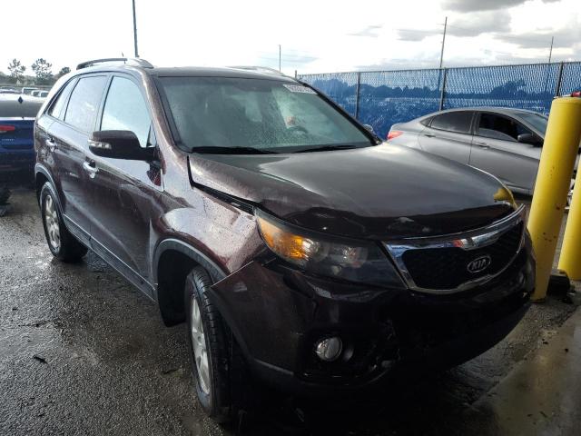 KIA SORENTO LX 2013 with VIN 5XYKT3A64DG393103 - Photo from auction