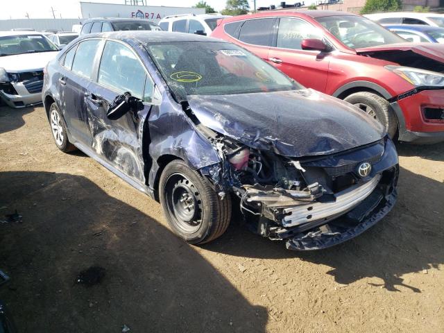 TOYOTA COROLLA LE 2021 with VIN 5YFEPMAE6MP215364 - Photo from auction