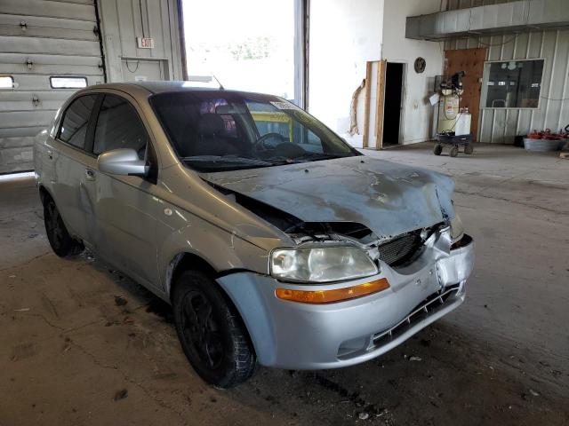 CHEVROLET AVEO BASE 2006 with VIN KL1TD56606B637775 - Photo from auction