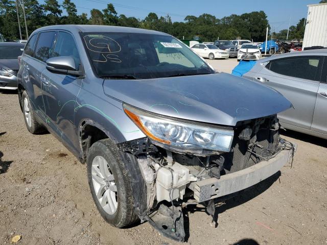 TOYOTA HIGHLANDER 2016 with VIN 5TDZKRFH5GS178545 - Photo from auction